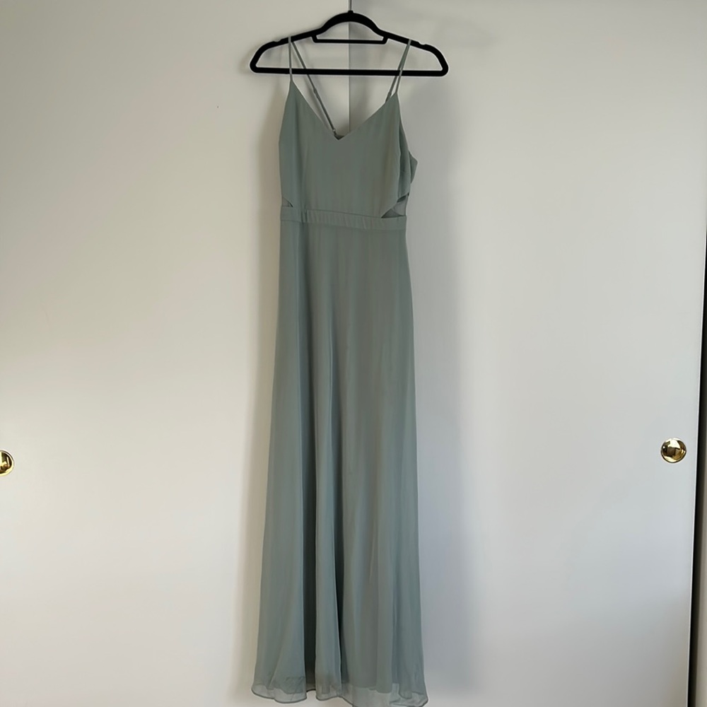 Birdy grey sage Lin dress size M